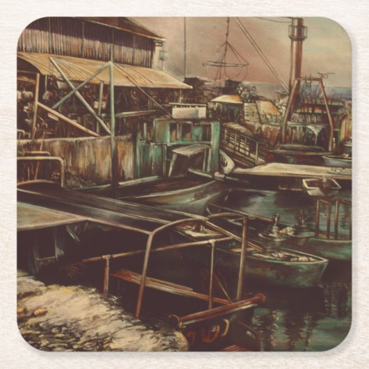 Joys of Jaffe Rechteckiger Pappuntersetzer (Vorderseite)