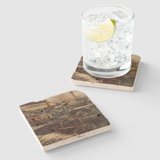 Joys of Jaffe Steinuntersetzer (Seitenansicht)