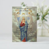 Joys of Mary Begleitkarte (Stehend Vorderseite)