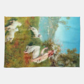Joys of Spring (von John Collier) Geschirrtuch (Horizontal)