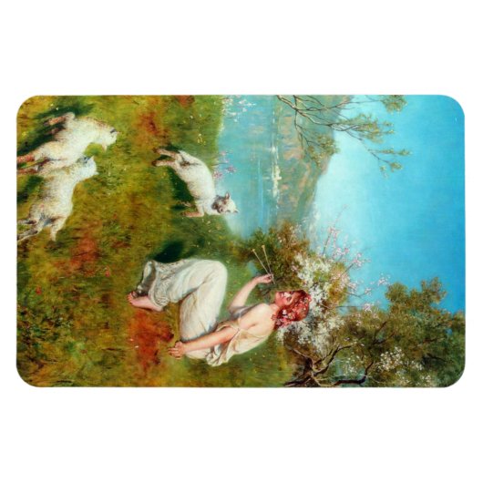Joys of Spring (von John Collier) Magnet (Horizontal)