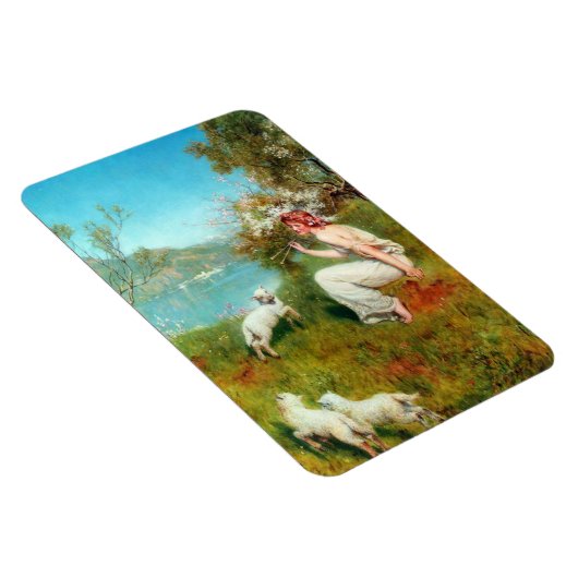Joys of Spring (von John Collier) Magnet (Rechte Seite)