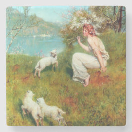 Joys of Spring (von John Collier) Steinuntersetzer