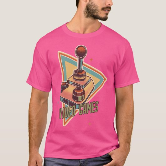 Joystick girl T-Shirt (Vorderseite)