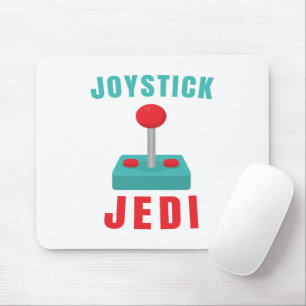 Joystick Jedi Lustiger Retro-Gamer-Vater Mousepad