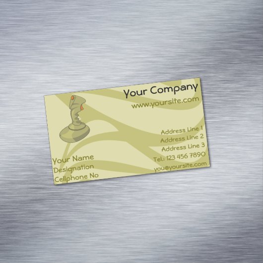 Joystick Magnetische Visitenkarte (Beispiel)