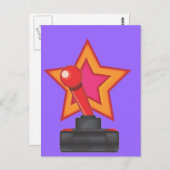 Joystick Postkarte (Vorne/Hinten)