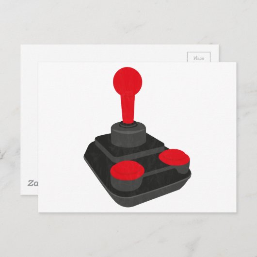 Joystick Postkarte (Vorne/Hinten)