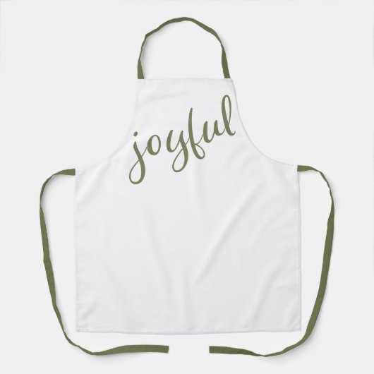 Joystick Script Einfache Weihnachtsfeiertage Schürze (Vorderseite)