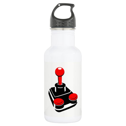 Joystick Trinkflasche (Vorderseite)