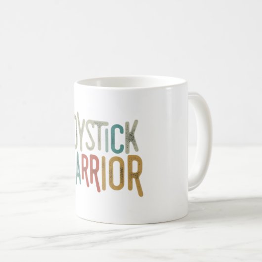 Joystick Warrior Kaffeetasse (VorderseiteRechts)