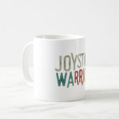 Joystick Warrior Kaffeetasse (Vorderseite Links)