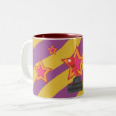 Joystick Zweifarbige Tasse (Vorderseite Links)