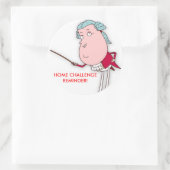 JOYTUNES ZUHAUSE CHALLENGE ERINNERUNGEN RUNDER AUFKLEBER (Tasche)