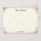 Joyuex Noel Feiertagspostkarte (Rückseite)