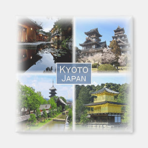 JP0016 Asien, Japan, Kyoto, Kühlschrank Magnet