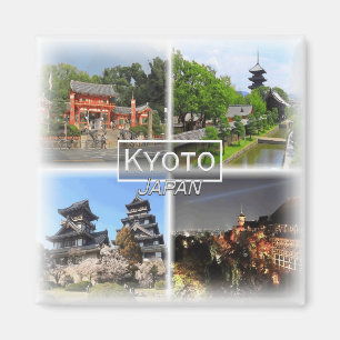 JP0017 Asien, Japan, Kyoto, Kühlschrank Magnet