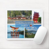 JP Japan - Itsukushima - Miyajima Mousepad (Mit Mouse)