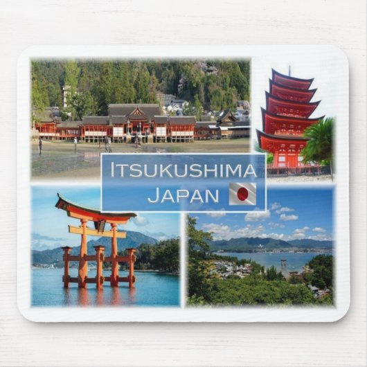 JP Japan - Itsukushima - Miyajima Mousepad (Vorne)