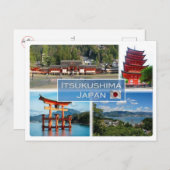 JP Japan - Itsukushima - Postkarte (Vorne/Hinten)