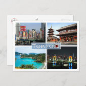 JP Japan - Tokio - Postkarte (Vorne/Hinten)