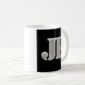 JP-LOGO Buchstaben Kaffeetasse (VorderseiteRechts)