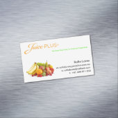 JP+ Magnet-Bananen-orange Logo (fertigen Sie) Magnetische Visitenkarte (Beispiel)