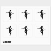 JP MAROU Activewear Sticker | Dance Fitness Logo (Blatt)