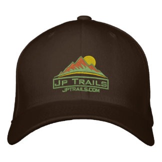 Jp Trails Hat Khaki Logo Bestickte Baseballkappe