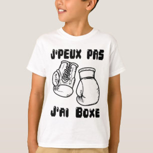 J'peux Pas J'ai Boxen - Boxen Geschenk Jersey T-Shirt