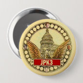 JPK3 Joseph P. Kennedy, III für Kongreß 2012 Button (Vorne & Hinten)