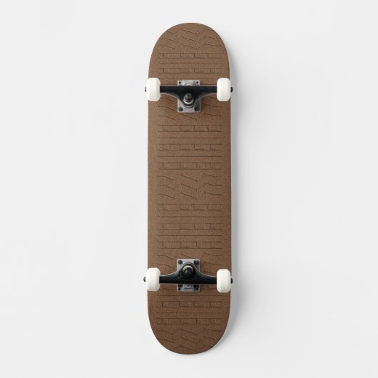 JPL Mars Neugier Rover Tire Tread Red Skateboard (Vorderseite)
