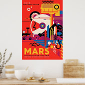 JPL-Visionen der künftigen Mars - Vintag Poster (Küche)