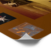 JPM-Gedenkposter Poster (Ecke)