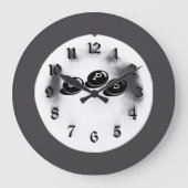 JPS BRAND GROßE WANDUHR (Vorderseite)