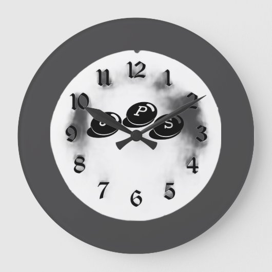 JPS BRAND GROßE WANDUHR (Vorderseite)