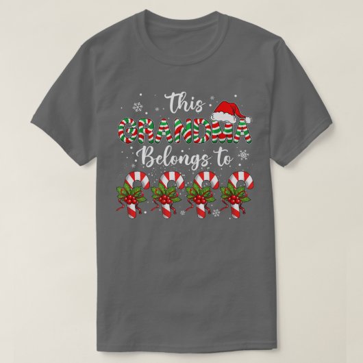 Jql Oma Weihnachtsmannmütze Christmas Merry Xmas C T-Shirt (Design vorne)