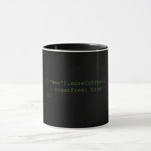 jQuery $.moreCofee Tasse (Zentrum)