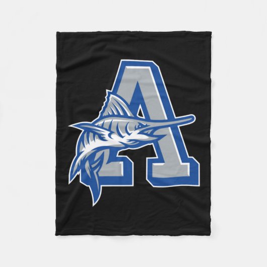 Jr Arnold High School Marlins Pullover Kapuzenpull Fleecedecke (Vorderseite)