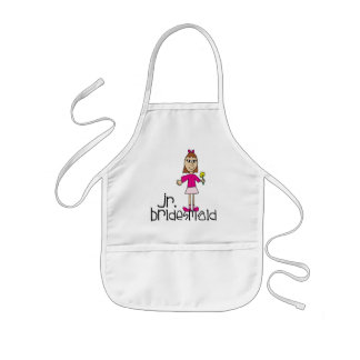 Jr. Bridesmaid Geschenke und Favoriten Kinderschürze