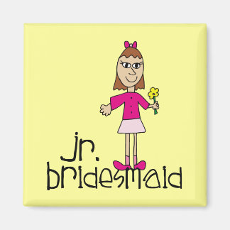 Jr. Bridesmaid Geschenke und Favoriten Magnet