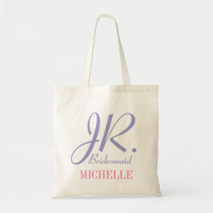 Jr bridesmaid lila rosa Tasche für Blume Mädchen