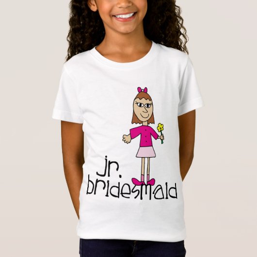 Jr. Bridesmaid T - Shirt Apparel (Vorderseite)