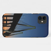 Jr.-Brücke Arthur-Ravenel an der Dämmerung Case-Mate iPhone Hülle (Rückseite (Horizontal))