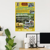 Jr. Camp Poster (Heimbüro)