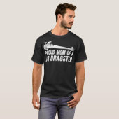 Jr Dragster Mama zieht Racing Mutter des Drag Race T-Shirt (Vorne ganz)