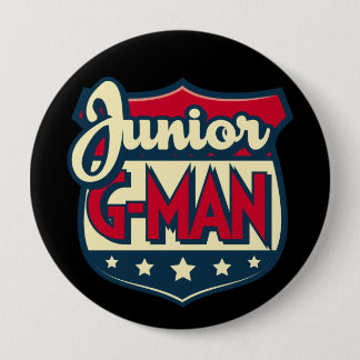 Jr. G-Man-Abzeichen Button