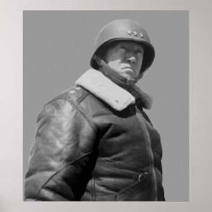 Jr. General-George S. Patton Poster