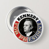 Jr. Robert-F. Kennedy für Präsidenten Button (Vorne & Hinten)