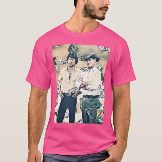 Jr und Bobby Ewing T-Shirt (Vorderseite)